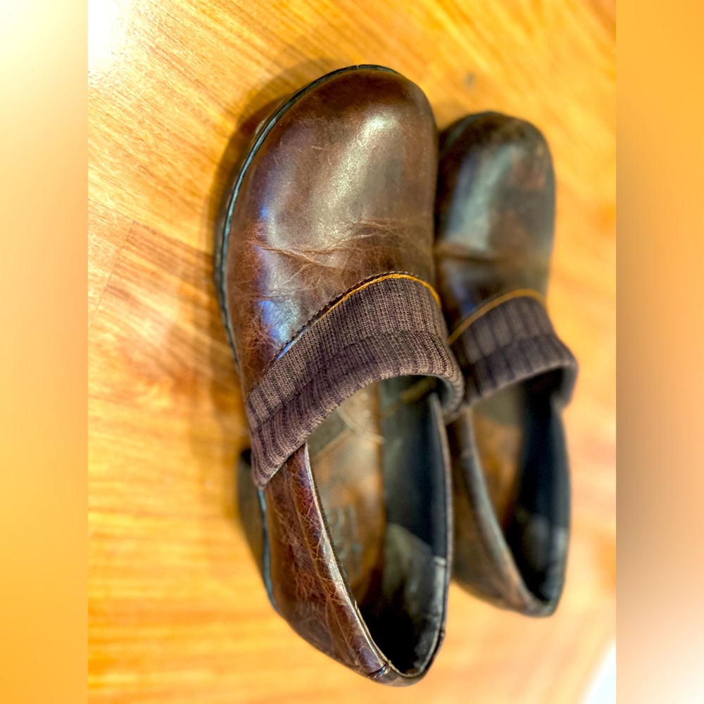 Boc Shoes B.O.C. Born Concept Brown Clog Mules